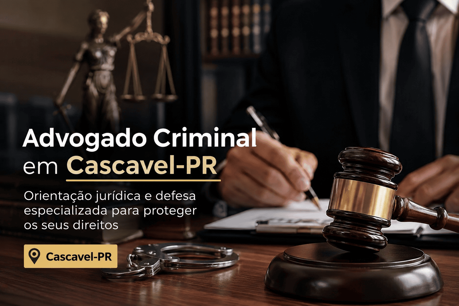 Advogado Criminal em Cascavel-PR: orientação jurídica em momentos que exigem atenção - Bonfante e Lemos Advogados Associados - Advogado Cascavel - PR